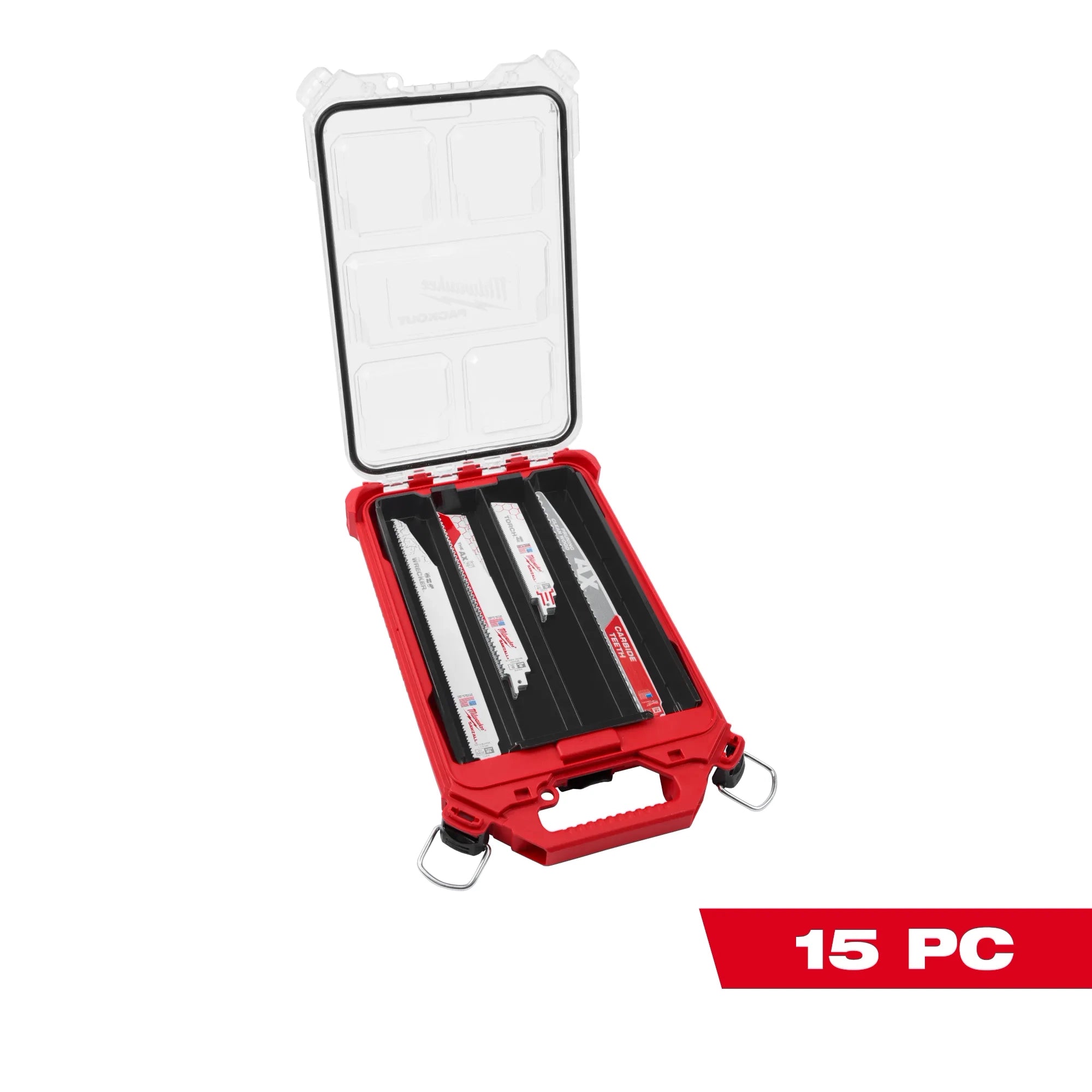 Milwaukee Milwaukee Kit de lames SAWZALL® 15 pièces PACKOUT™ 49-22-5641