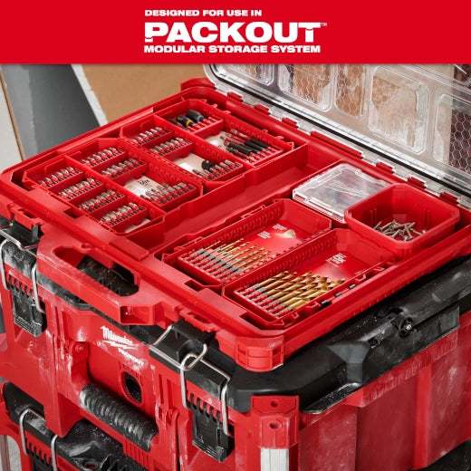 Milwaukee SHOCKWAVE Impact Duty™ RED HELIX™ Titanium Drill Bit Set - 29PC 48-89-4672
