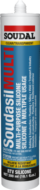 Soudal Soudasil Multi Transparent 300ml CAN 153247