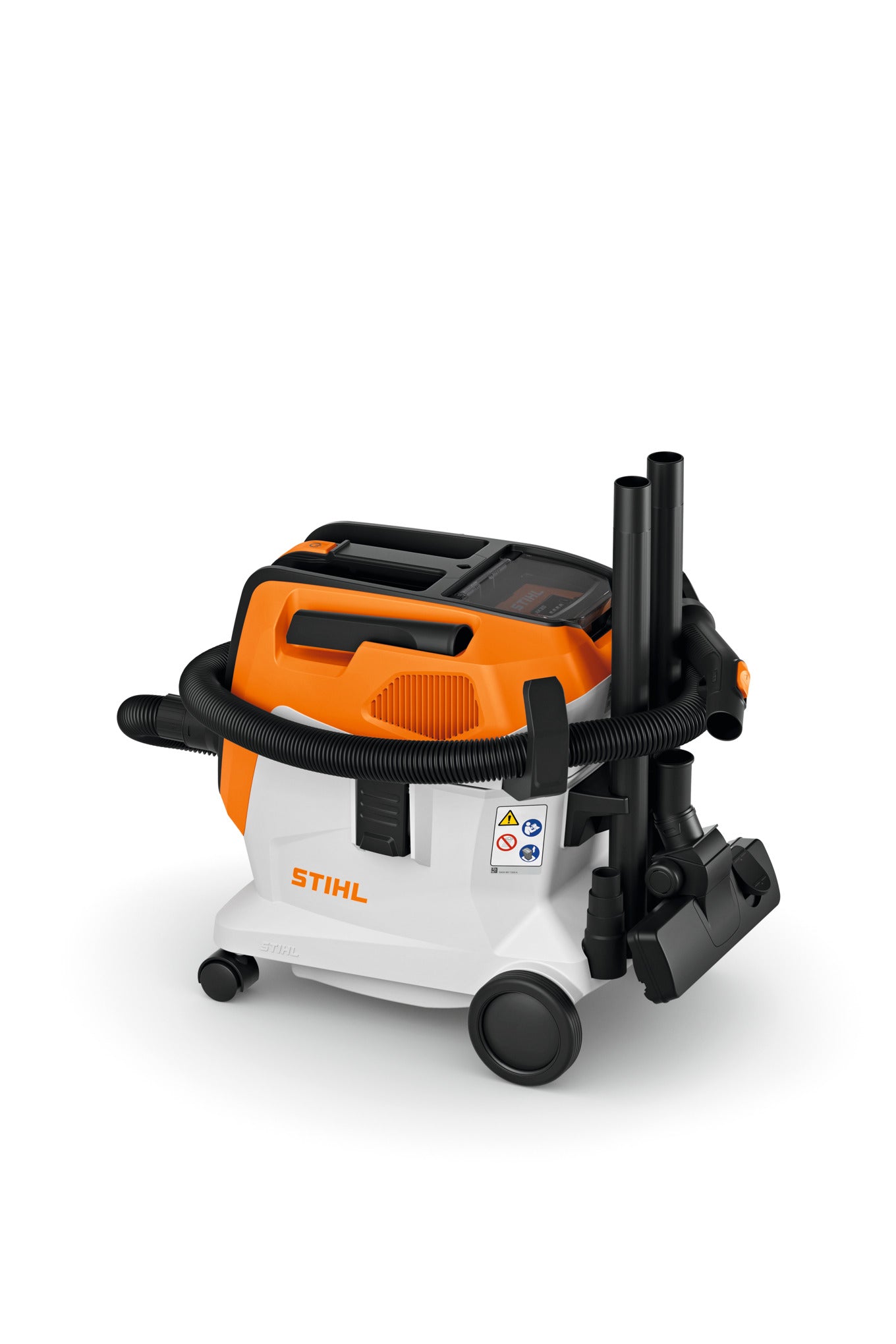 Stihl SE 62 corded electric wet and dry vacuum cleaner: reliably removes dirt and liquids 47840124407