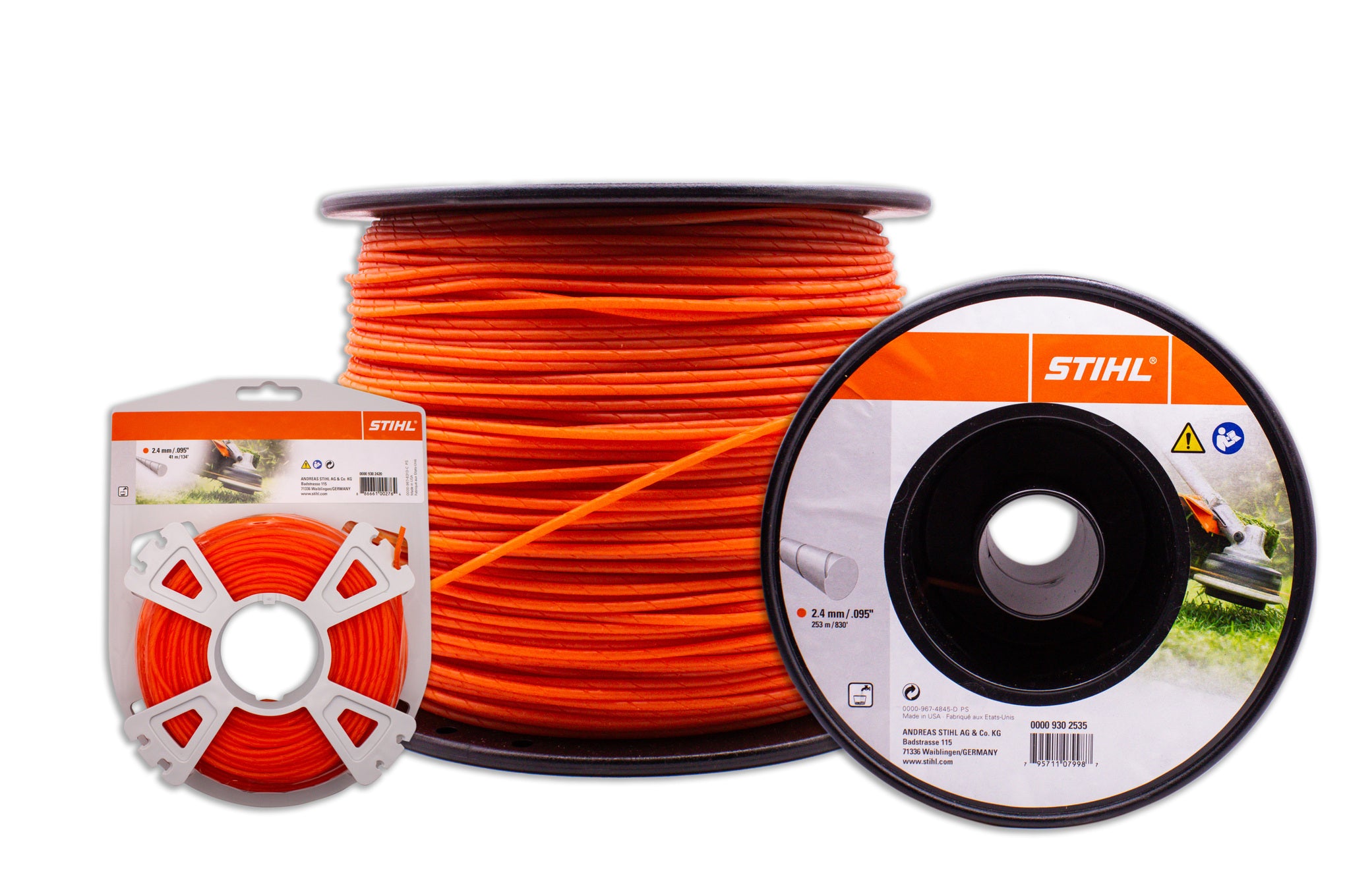 STIHL Fil de débroussailleuse silencieux .095 00009302419
