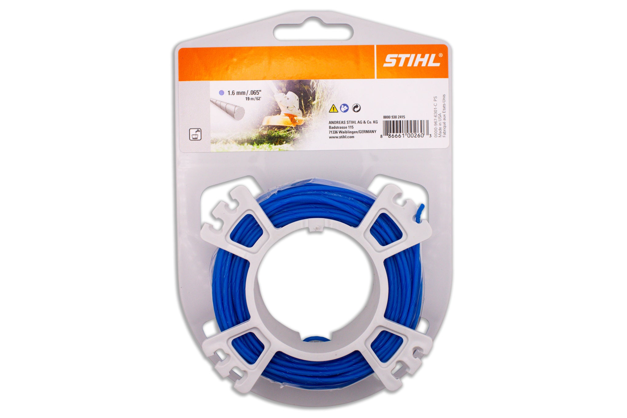 STIHL Fil de coupe Trimmer Quiet .065 00009302415