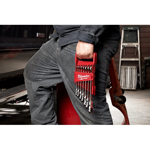 Milwaukee Ensemble de 7 clés combinées SAE à tête flexible 48-22-9429