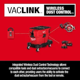Milwaukee Télécommande sans fil de contrôle de poussière VACLINK™ 0952-20
