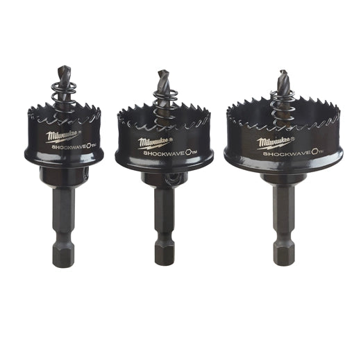 Milwaukee Kit de scie-cloche à impact SHOCKWAVE™ 49-22-4800