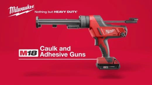 Milwaukee M18™ Pistolet à calfeutrage et adhésif sans fil 10 oz (outil uniquement) 2641-20