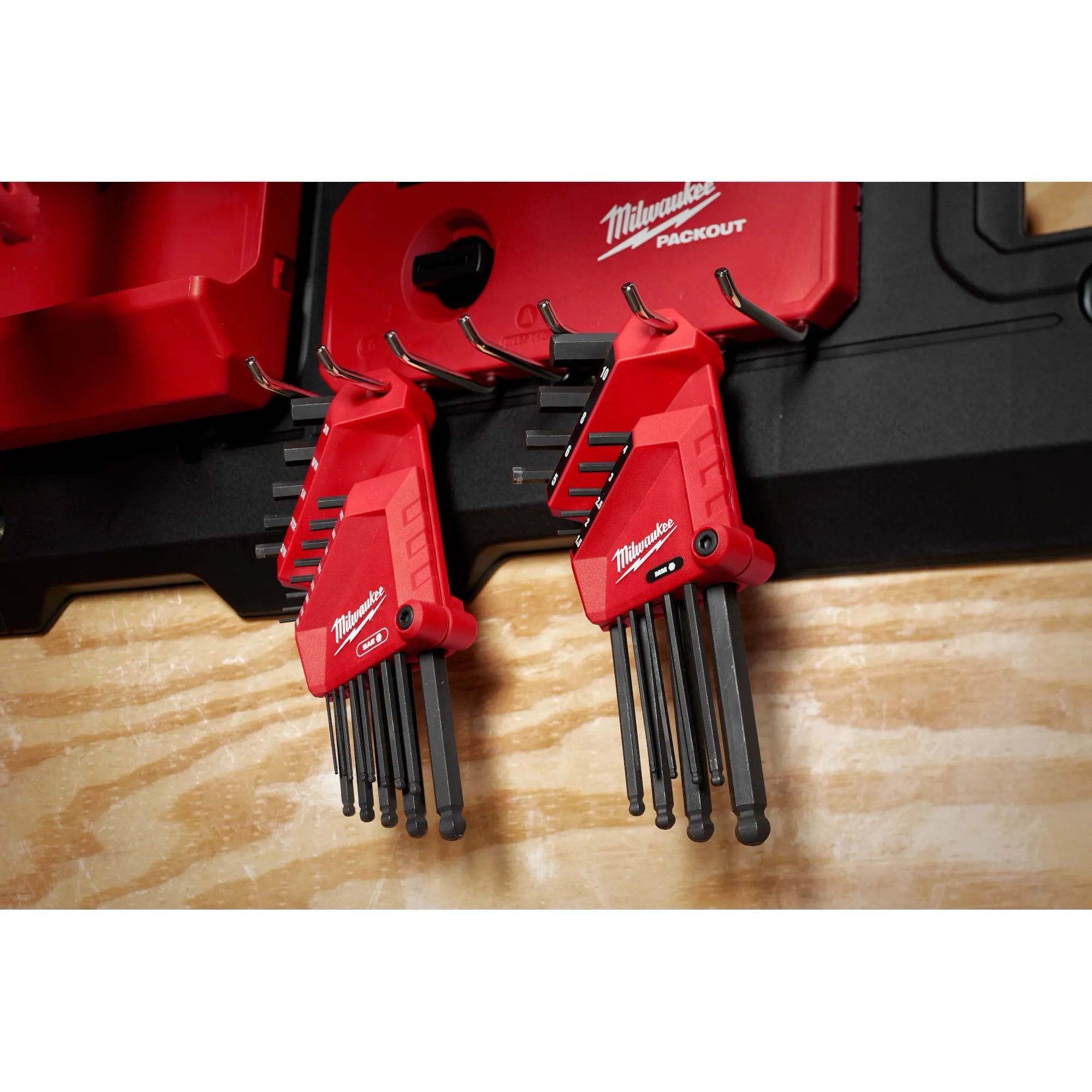Milwaukee Set de 22 clés à embout sphérique L - SAE/Métrique 48-22-2187