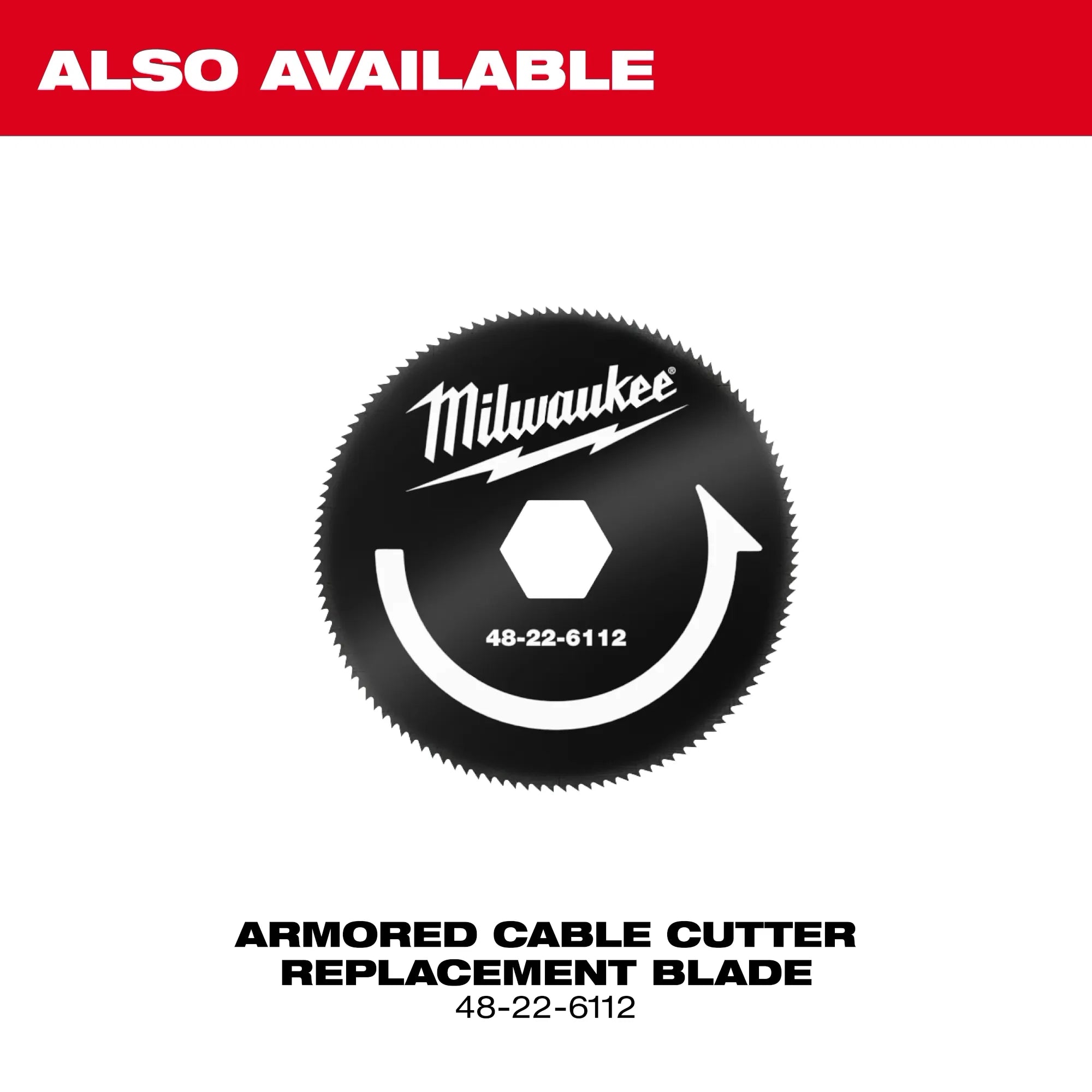 Milwaukee Coupe-câble blindé 48-22-6111