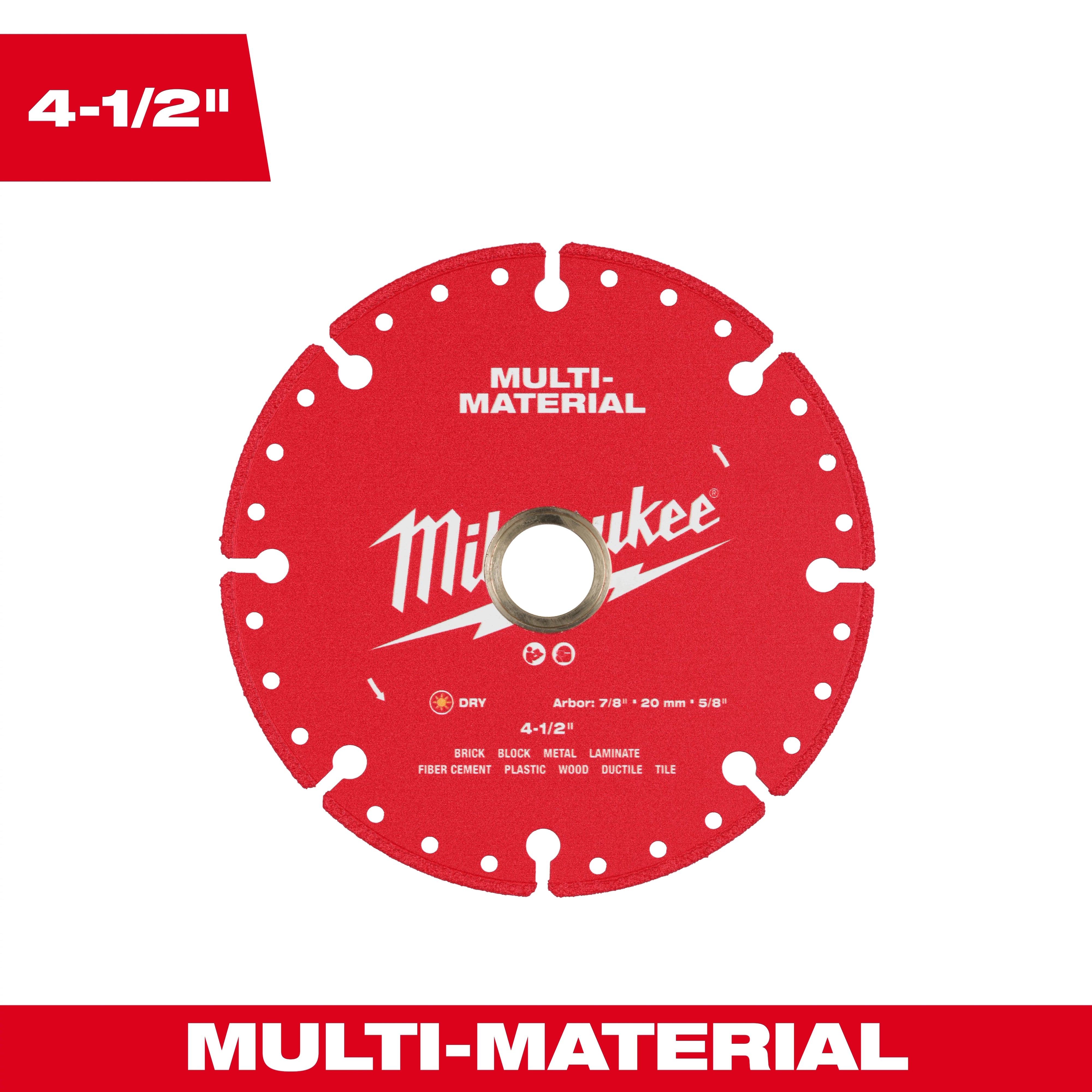 Milwaukee Lame diamant multi-matériaux 49-93-9604