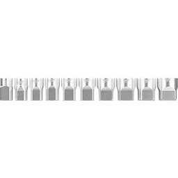 Milwaukee Ensemble de 10 douilles métriques 3/8" avec côtés FOUR FLAT™ 48-22-9503