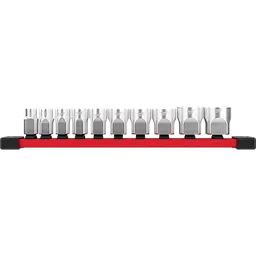 Milwaukee Ensemble de 10 pièces douilles SAE 3/8" avec côtés FOUR FLAT™ 48-22-9403