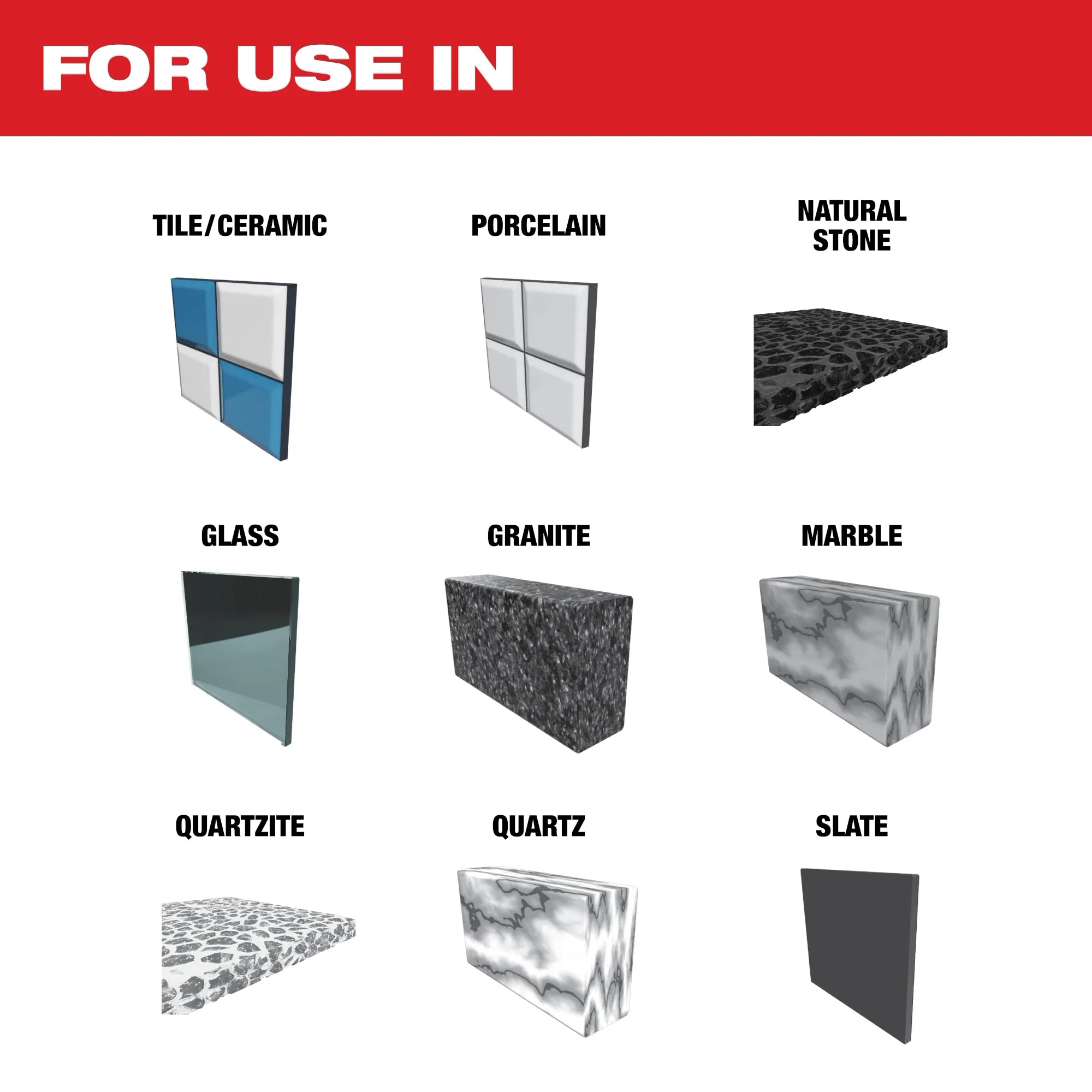 Milwaukee Milwaukee® Forets à trépan diamant 1/4" Diamond Max™ - 2 pièces 49-56-0501
