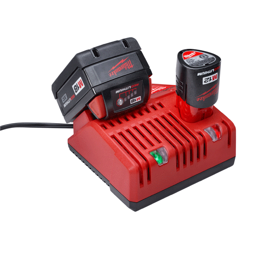Milwaukee Chargeur multi‑tension M18™ & M12™ 48-59-1812