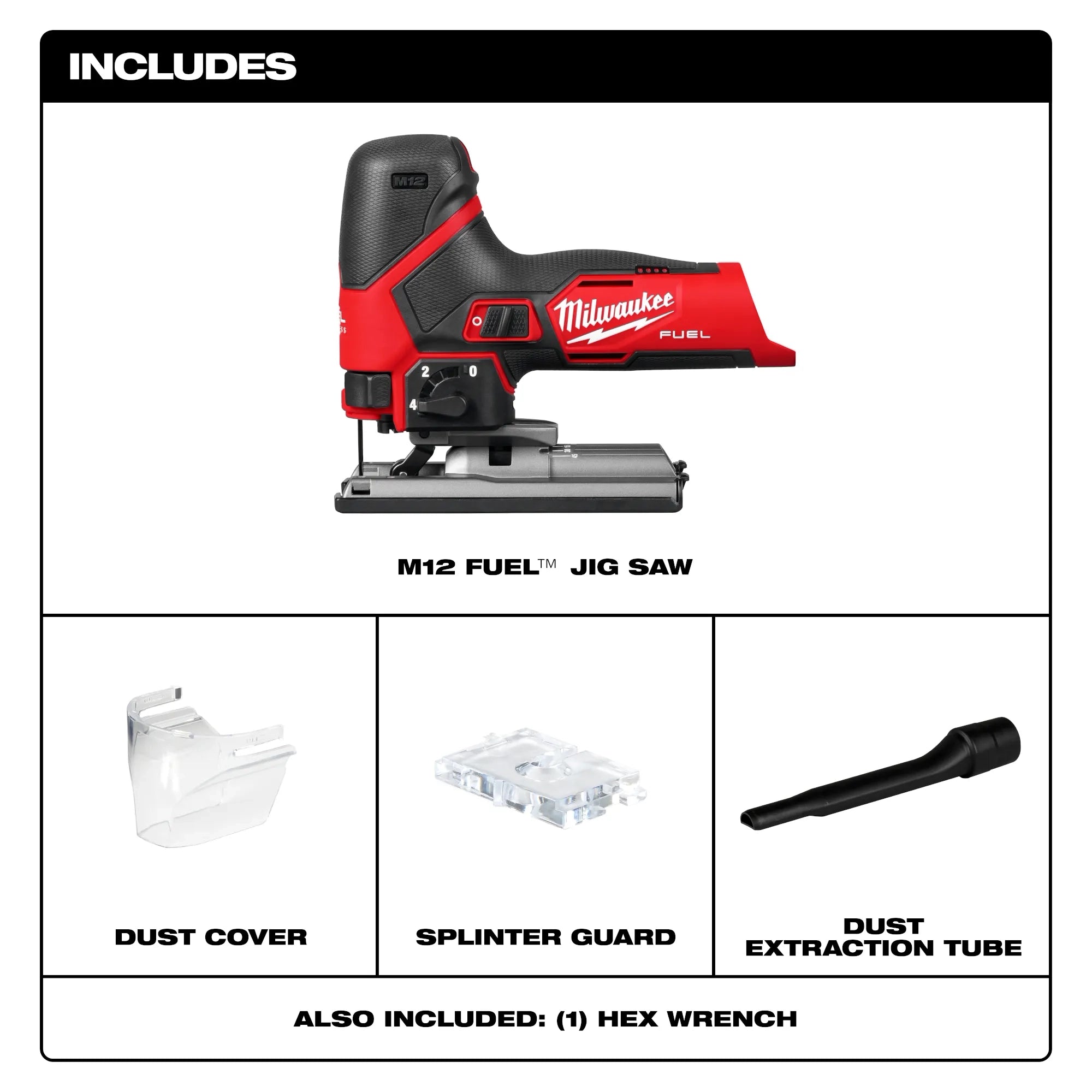 Milwaukee Scie sauteuse M12 FUEL™ 2545-20