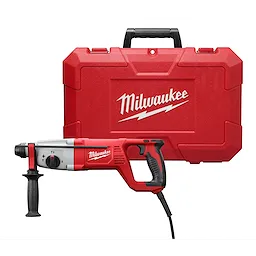 Milwaukee Marteau perforateur rotatif 1" SDS Plus à poignée en D 5262-21