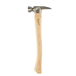 Milwaukee Marteau de charpente à manche en hickory, face fraisée, 19 oz 48-22-9419