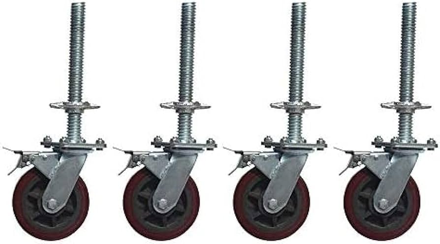 Scaffolding Wheel Kit (4) - 8"
