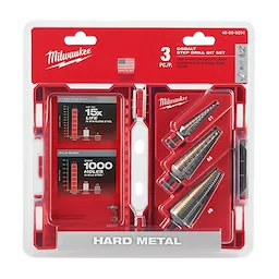 Milwaukee Cobalt Step Bit Kit (3PC) 48-89-9291