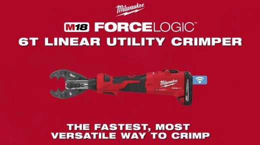Milwaukee M18™ FORCE LOGIC™ Crimper utilitaire linéaire 6T 2978-20