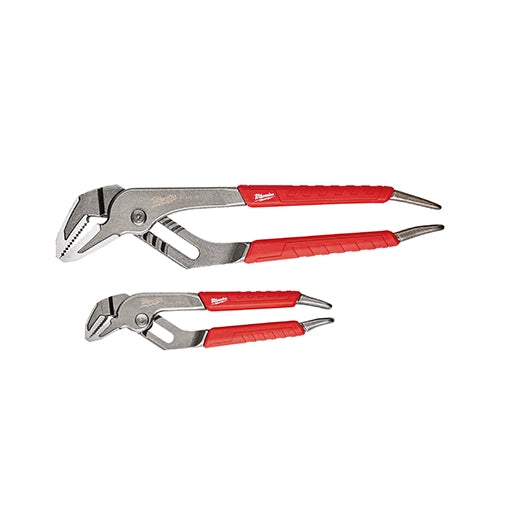 Milwaukee Ensemble de pinces à mâchoires droites Comfort Grip 6" et 10" 48-22-6330