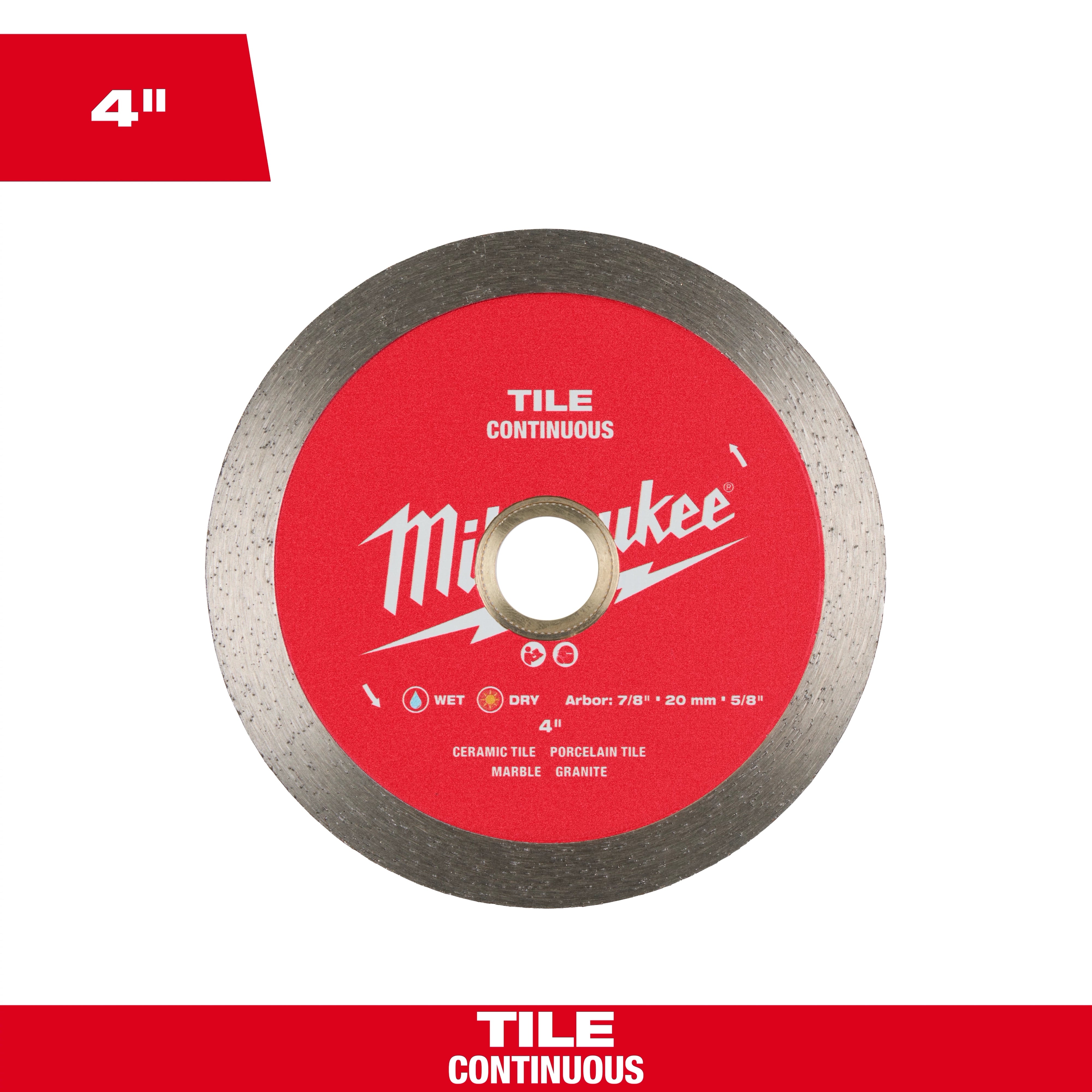 Milwaukee Continuous Tile Diamond Blade 49-93-9504