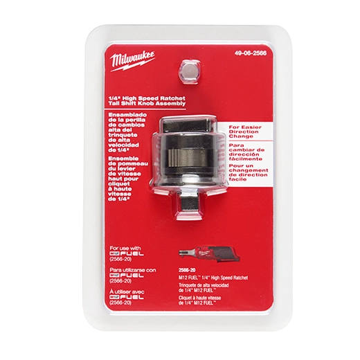 Milwaukee Ensemble de bouton de changement haut pour cliquet à haute vitesse 1/4" 49-06-2566