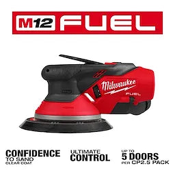 Milwaukee M12™ FUEL™ 6" Random Orbital Sander (3/32") 2584-20
