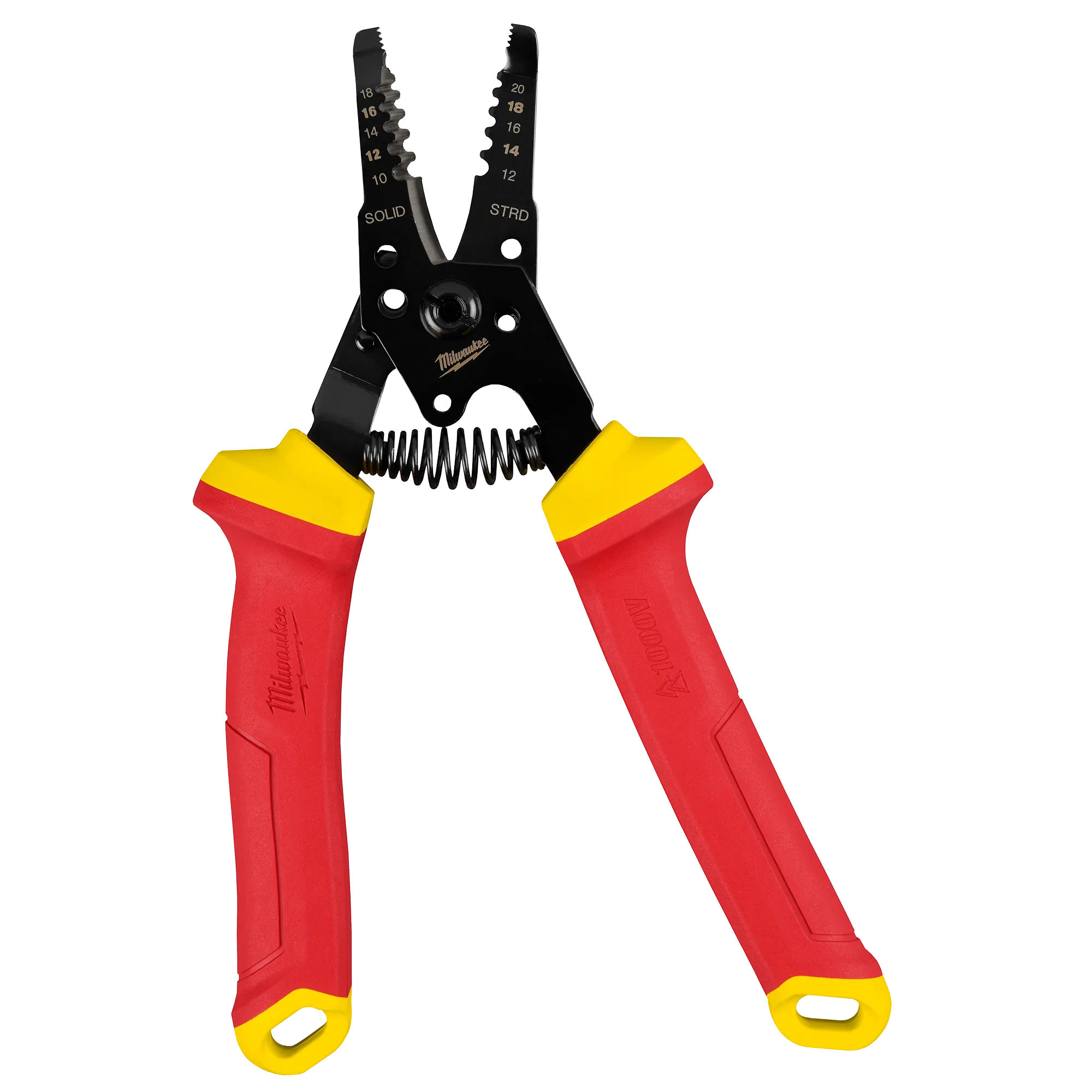 Milwaukee Pince à dénuder et coupe‑fil isolée 1000 V 10‑20 AWG 48-22-2214