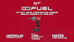 Milwaukee Clé à chocs M18 FUEL™ ½" à enclume extensible à couple contrôlé avec ONE-KEY™ (outil seul) 2769-20