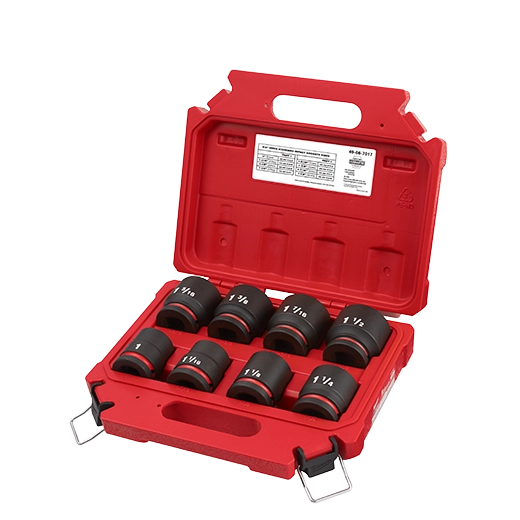 Milwaukee Ensemble de douilles SAE standard 6 points 3/4" Drive 8 pièces SHOCKWAVE Impact Duty™ 49-66-7017