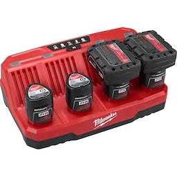 Milwaukee Chargeur séquentiel à quatre baies M12™ 48-59-1204