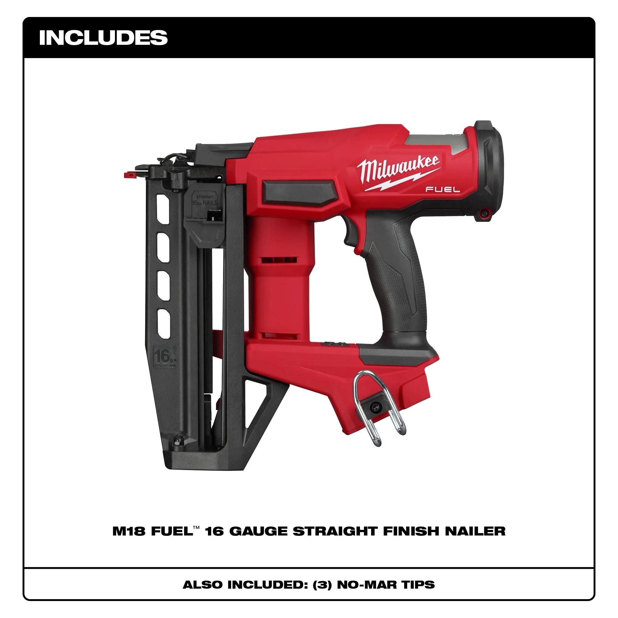 Milwaukee Cloueuse à finition droite 16 gauge M18 FUEL™ 3020-20