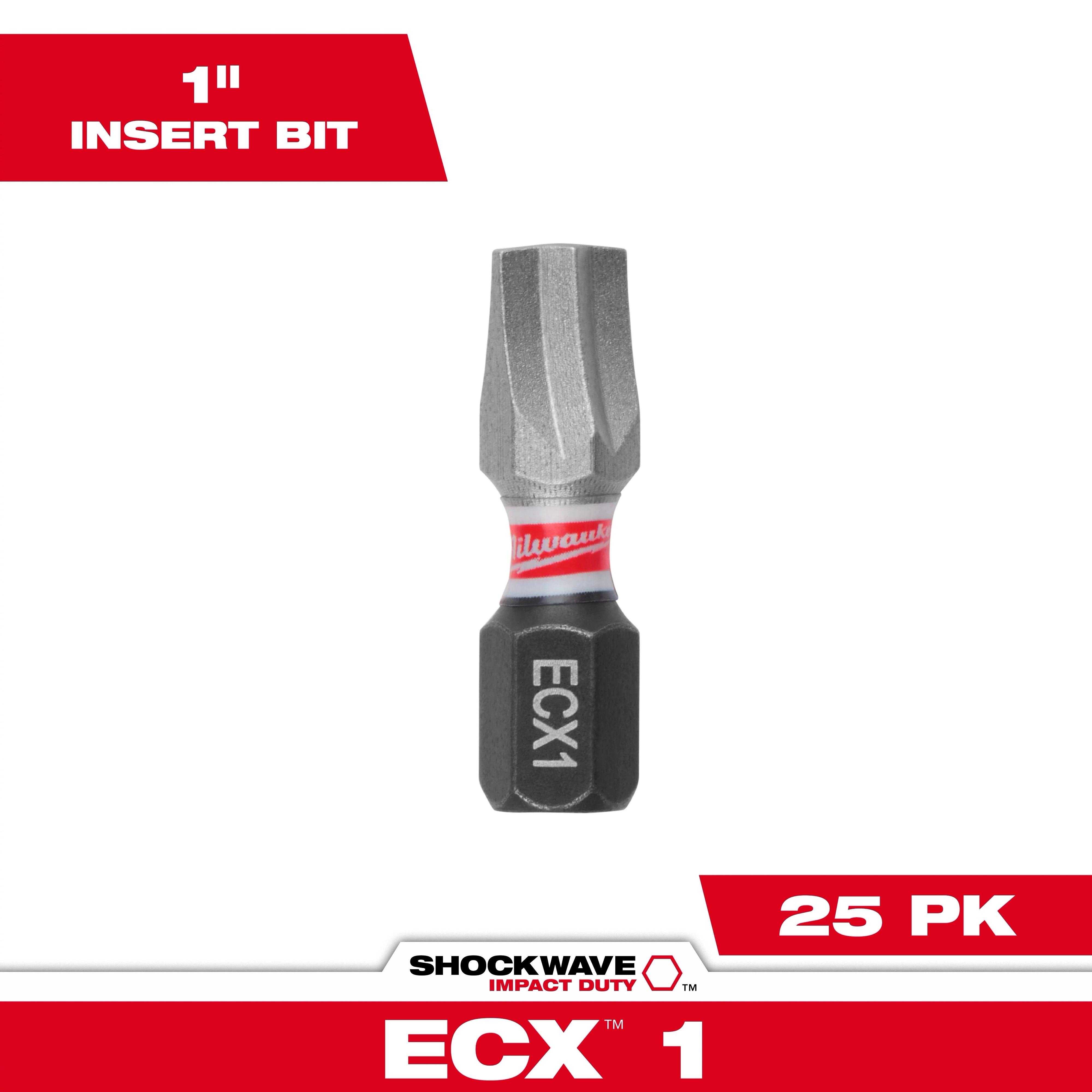 Milwaukee Embouts SHOCKWAVE™ Impact ECX 48-32-4144