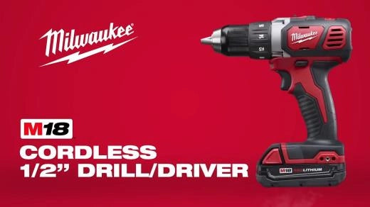 Milwaukee Perceuse‑visseuse compacte 1/2" M18™ (outil seul) 2606-20