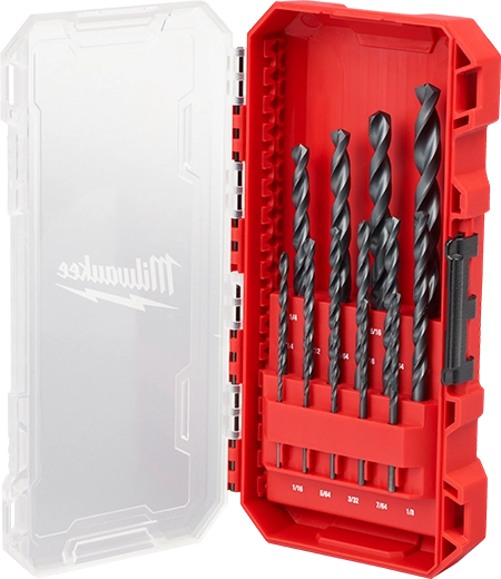 Milwaukee Ensemble de forets THUNDERBOLT® revêtus d’oxyde noir – 15 pièces 48-89-2803