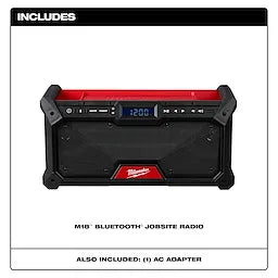Milwaukee Radio de chantier M18™ Bluetooth® 2952-20