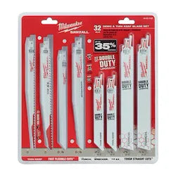 Milwaukee Ensemble de lames SAWZALL® Démolition et Standard - 32 pièces 49-22-1132