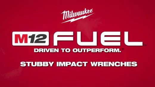 Milwaukee Clé à chocs M12 FUEL™ Stubby 3/8" 2562-20
