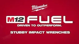 Milwaukee Clé à chocs 1/2" courte M12 FUEL™ avec dispositif de verrouillage à goupille 2563P-20