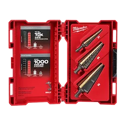 Milwaukee Cobalt Step Bit Kit (3PC) 48-89-9291