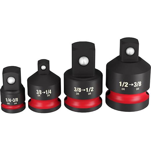 Milwaukee SHOCKWAVE Impact Duty™ 1/4"-1/2"Drive Adapter Set 49-66-6742