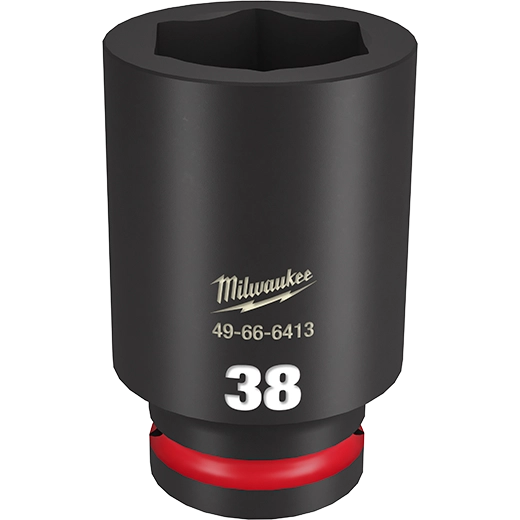 Milwaukee Douille à 6 points profonde 1-1/16\" 3/4\" SHOCKWAVE Impact Duty™ 49-66-6301