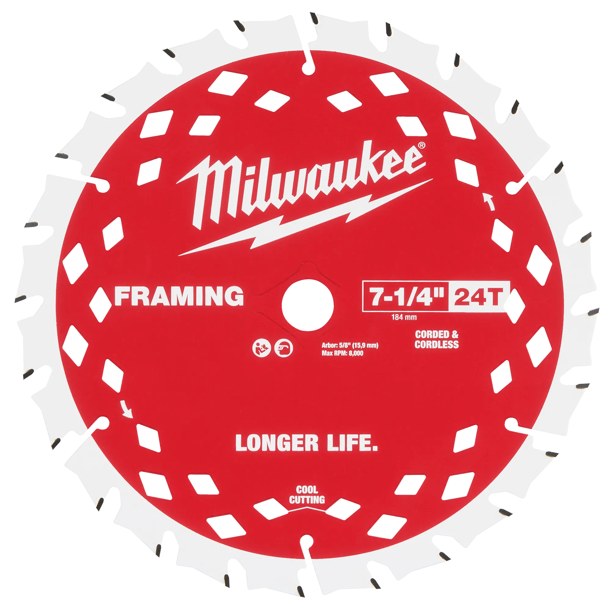 Milwaukee Lames circulaires pour charpente 48-41-0720