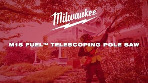Milwaukee Kit de scie à perche télescopique M18 FUEL™ 3013-21