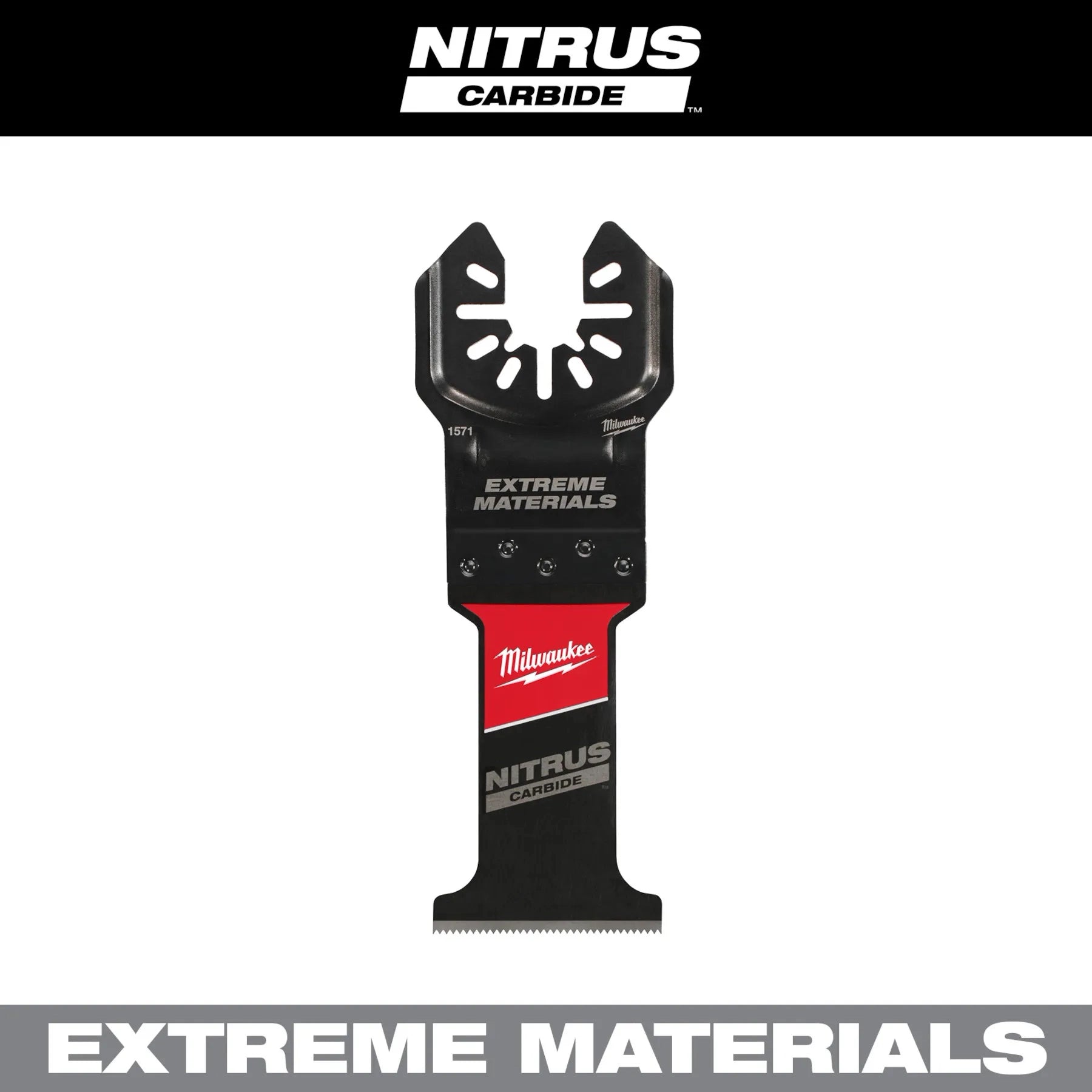 Milwaukee Lames oscillantes universelles NITRUS™ Carbide Extreme Materials 49-25-1579