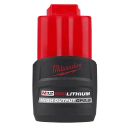 Milwaukee Pack de batterie M12™ REDLITHIUM™ HIGH OUTPUT™ CP2.5 48-11-2425