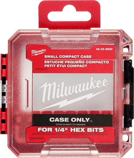 Milwaukee Boîtier compact petit personnalisable pour accessoires de perceuse à chocs 48-32-9930