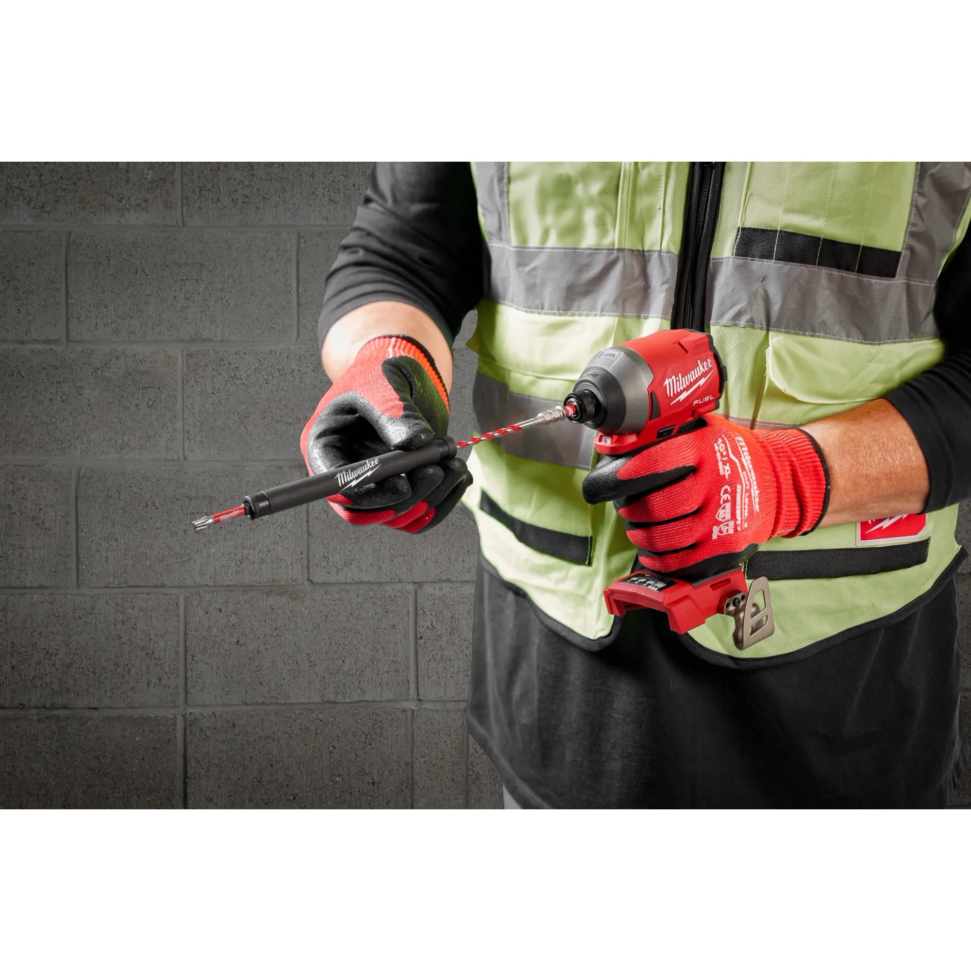 Milwaukee Kit d'installation de vis à béton 7 pièces SHOCKWAVE Impact Duty™ en carbure pour perceuse à percussion 48-20-9097