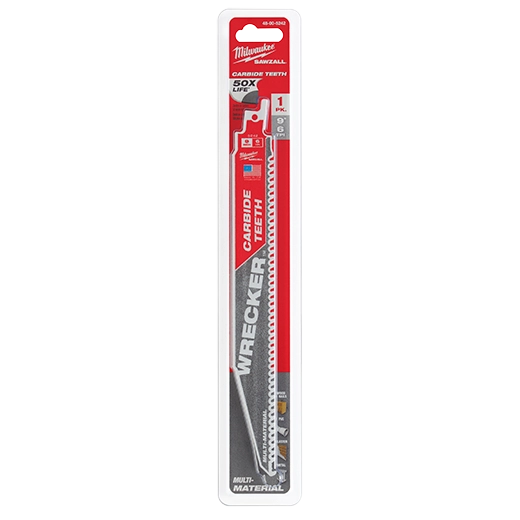 Milwaukee THE WRECKER™ avec lames SAWZALL® à dents en carbure 48-00-5242