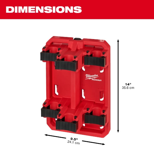 Milwaukee Râtelier à outils à manche long PACKOUT™ 48-22-8349